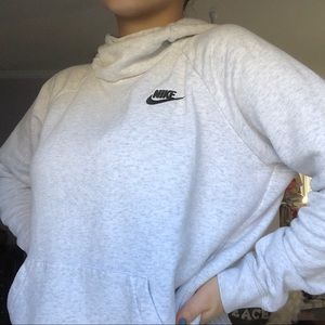 White Women’s Nike hoodie